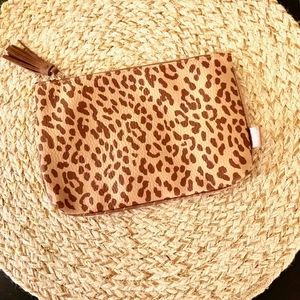 🧡 Ipsy Leopard Print Makeup Bag